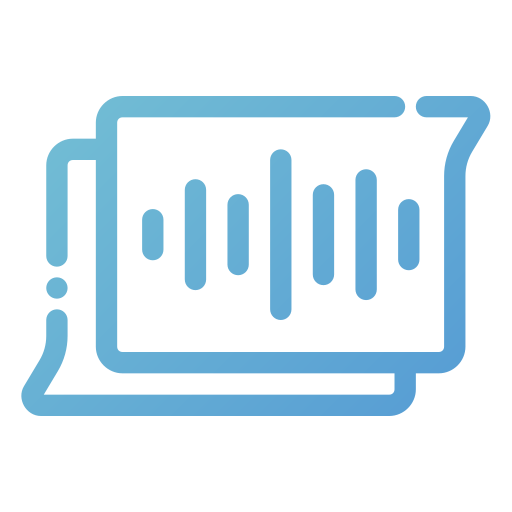 mensaje de voz icono gratis