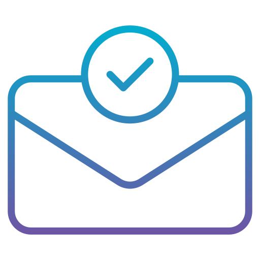 Mail Generic gradient outline icon