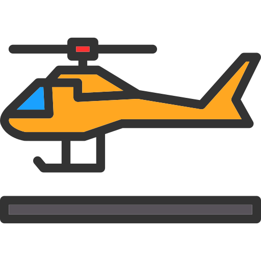 helicóptero icono gratis