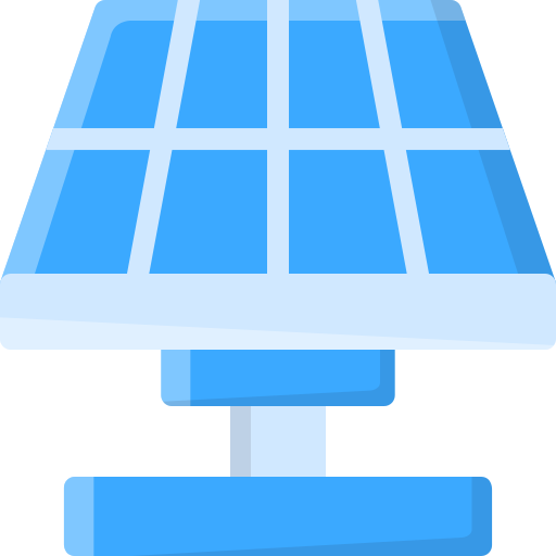 energía solar icono gratis