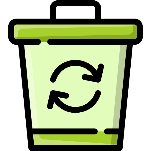 papelera de reciclaje icono gratis