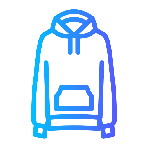 Hoodie Generic gradient outline icon