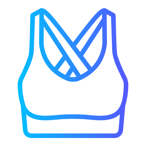 Спортивный бюстгальтер бесплатно иконка