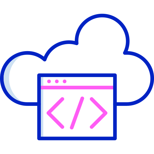 aplicación en la nube icono gratis