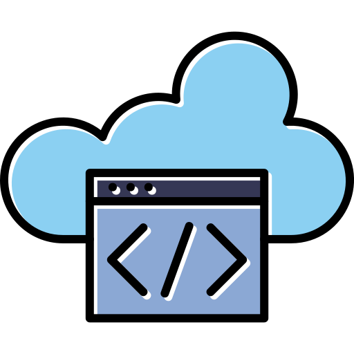 aplicación en la nube icono gratis