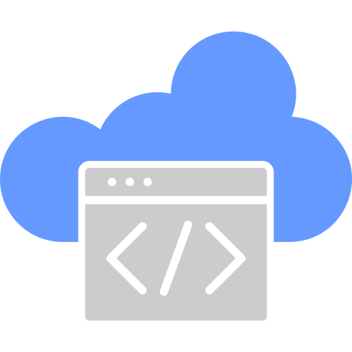 aplicación en la nube icono gratis