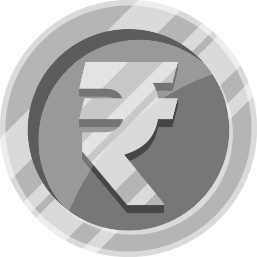 Rupee Generic color fill icon