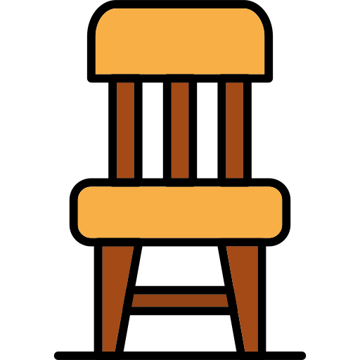 Chair Generic color lineal-color icon