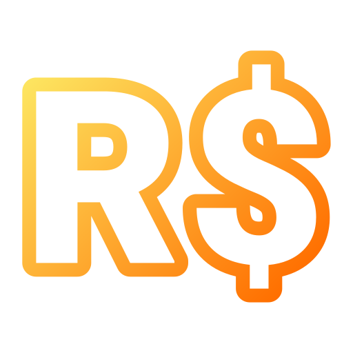 real brasileño icono gratis