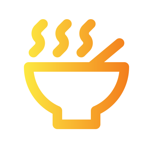 Soup Generic gradient outline icon