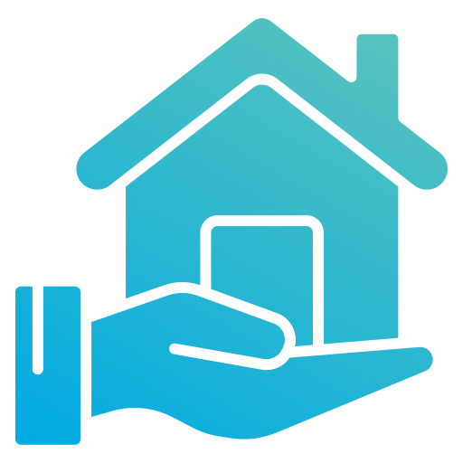 Real Estate Generic gradient fill icon