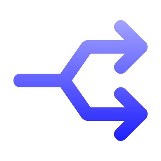 Split - free icon