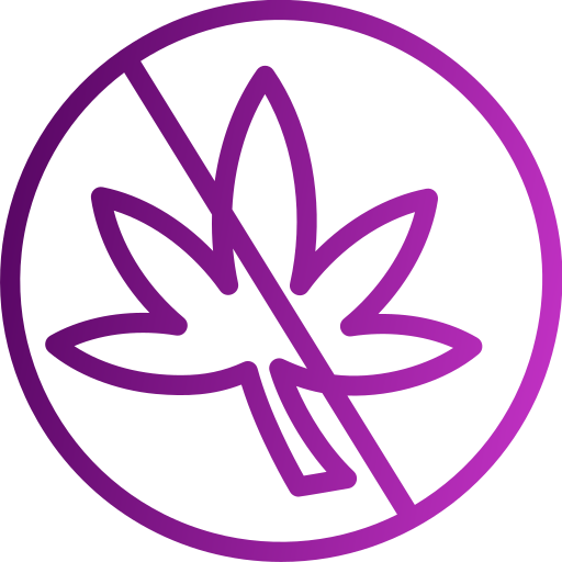 Weed free icon Weed free icon