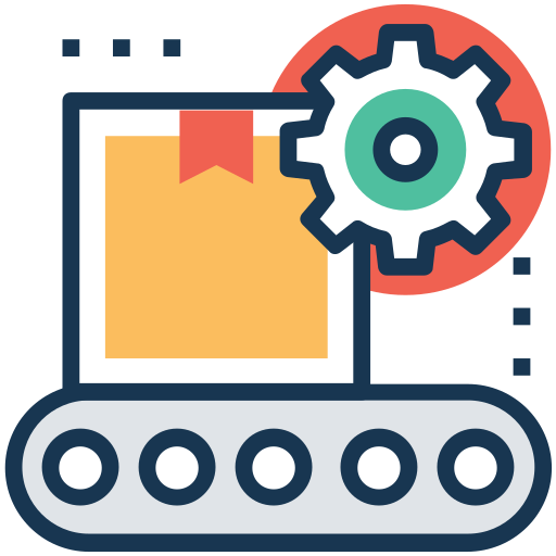 Production Line Free Industry Icons