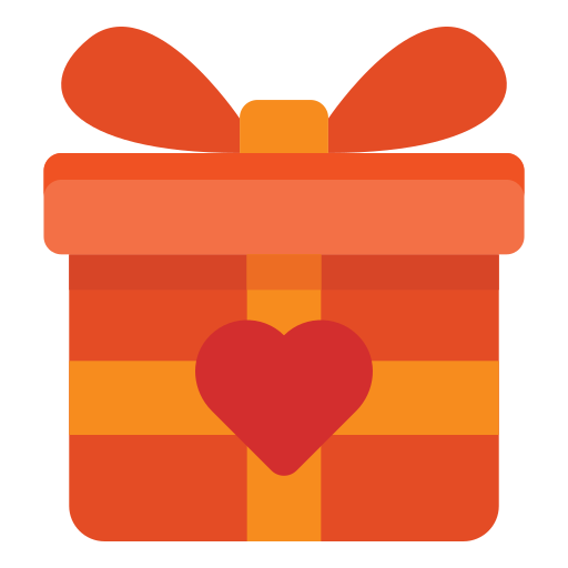 caja de regalo icono gratis