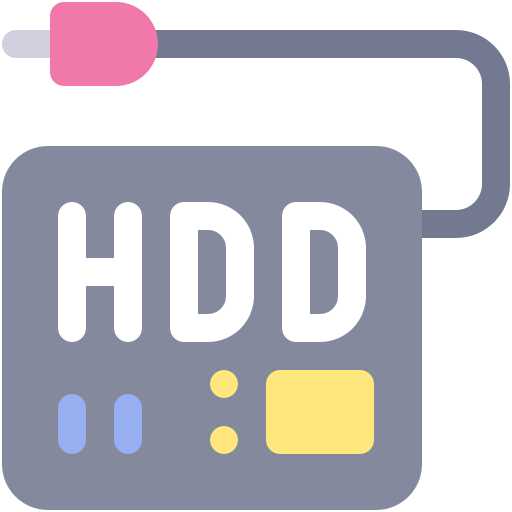 하드디스크 무료 아이콘