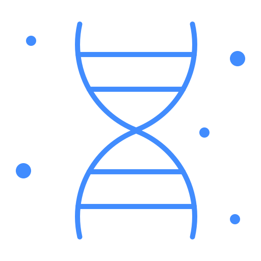 DNA Generic color lineal-color icon