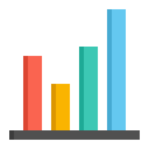 Bar chart - Free business icons