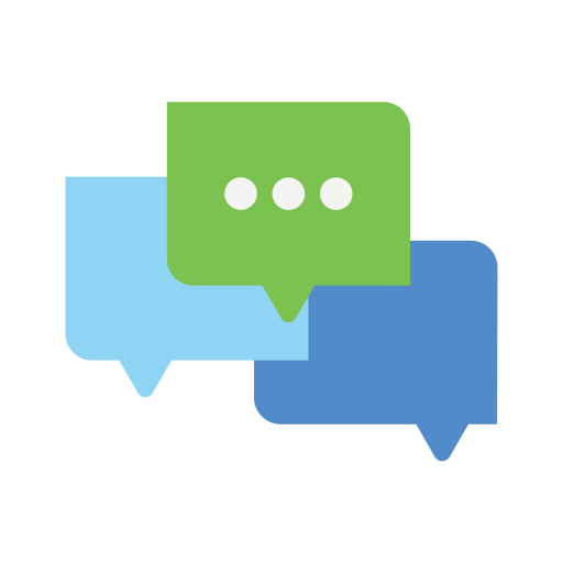 Conversations Generic color fill icon