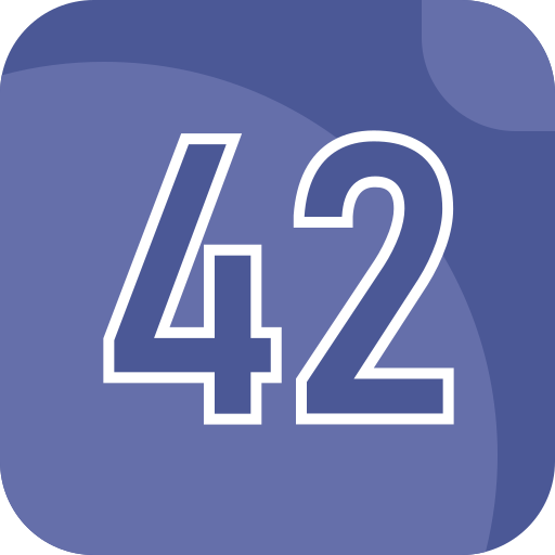 42 icono gratis