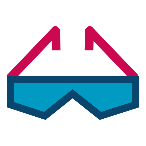 lentes de seguridad icono gratis