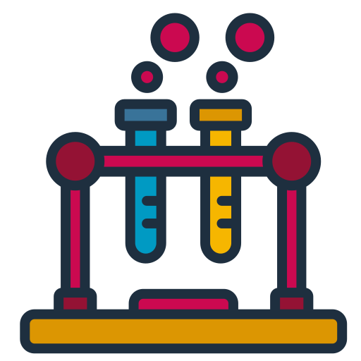 Chemistry Generic Color Lineal Color Icon 1958