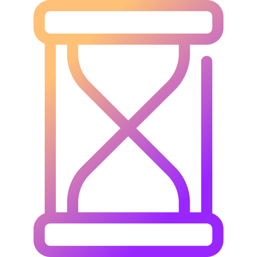 Hour glass Generic Gradient icon