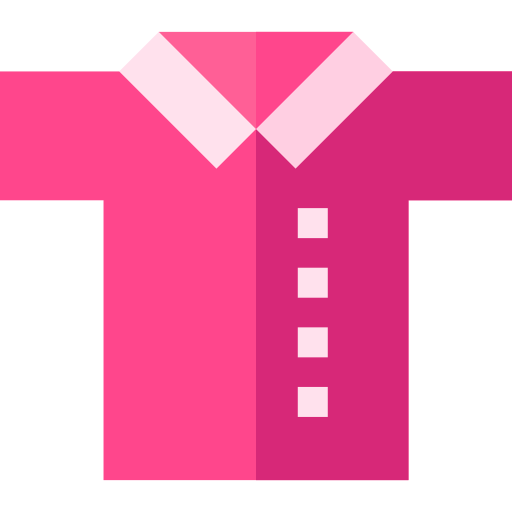 Shirt Basic Straight Flat icon