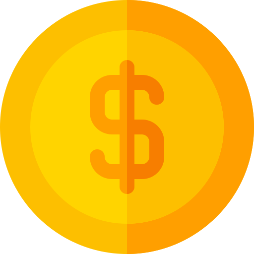 Dollar Basic Rounded Flat icon