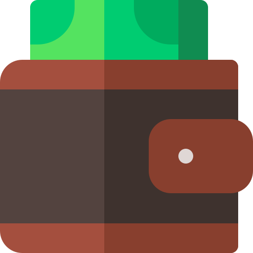 carteira grátis ícone