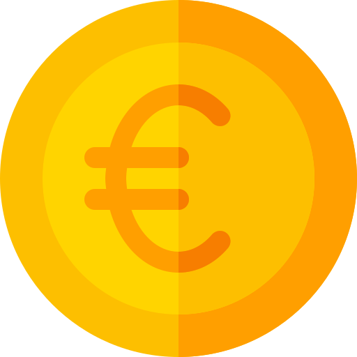 Euro Basic Rounded Flat icon