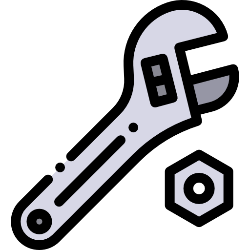 llave inglesa icono gratis