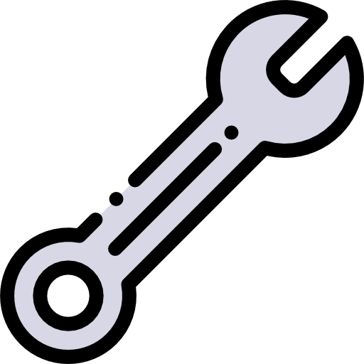 llave inglesa icono gratis