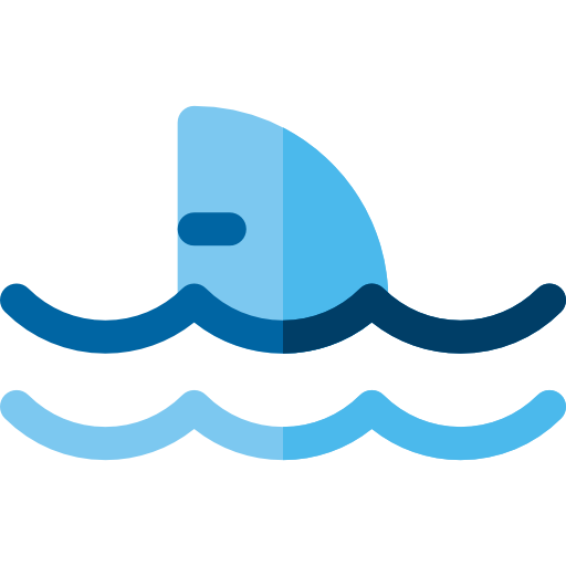 Shark Basic Rounded Flat icon