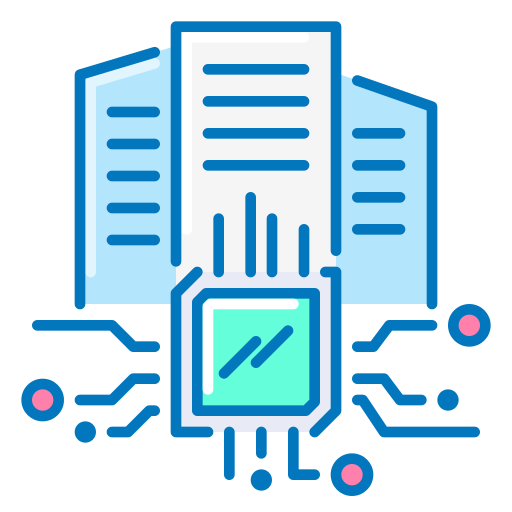 ciudad inteligente icono gratis