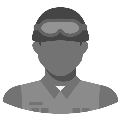 Military Generic color fill icon