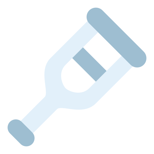 Crutches free icon Crutches free icon