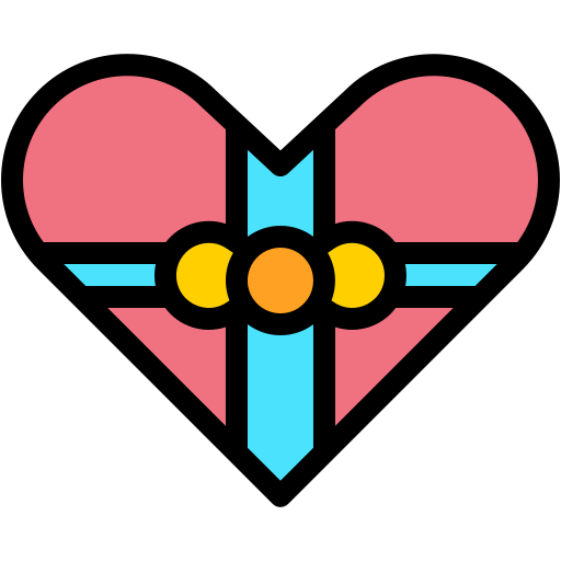 하트 박스 무료 아이콘