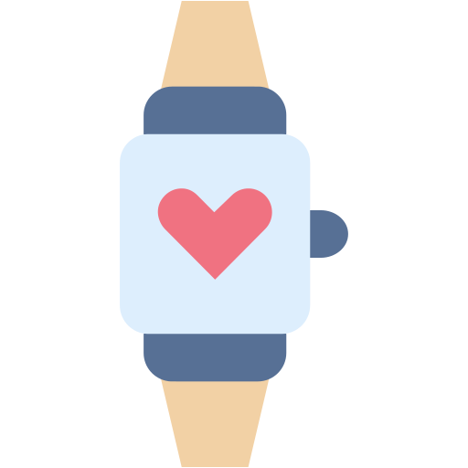 Smart Watch Generic color fill icon