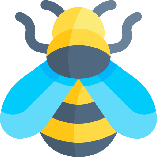 abeja icono gratis