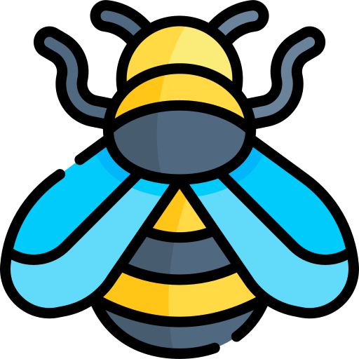 abeja icono gratis