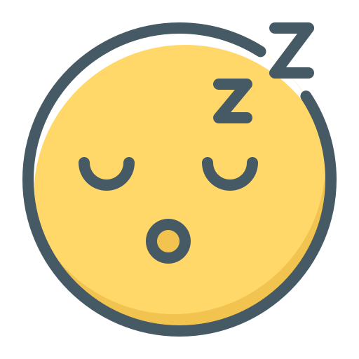 Sleeping Generic color lineal-color icon