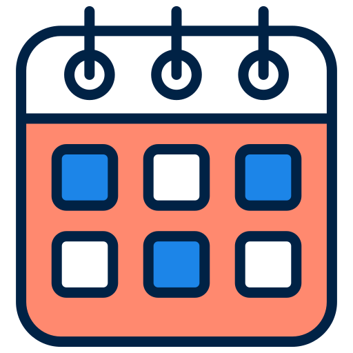 Calendar Generic color lineal-color icon