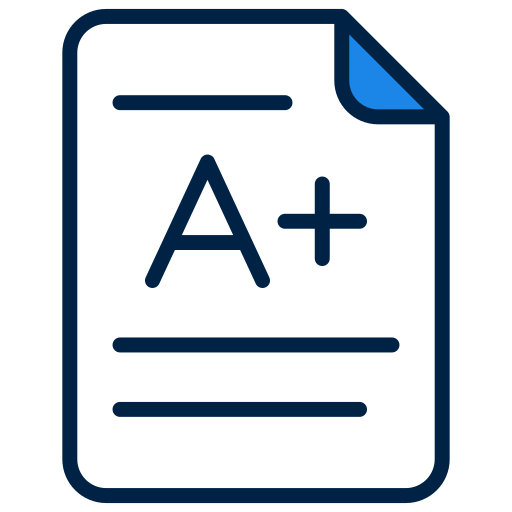 Grade - free icon