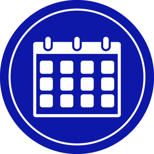 Calendar Generic color fill icon