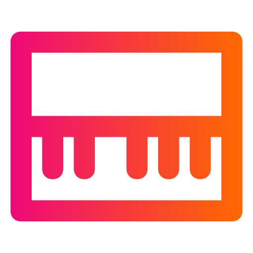 piano icono gratis