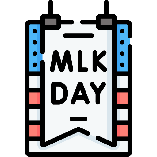 martin luther king day icono gratis