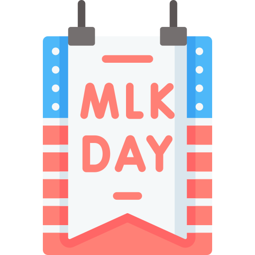 martin luther king day icono gratis