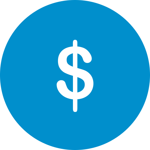 Dollar Generic color fill icon