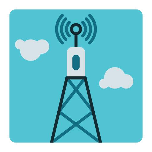 torre de radio icono gratis